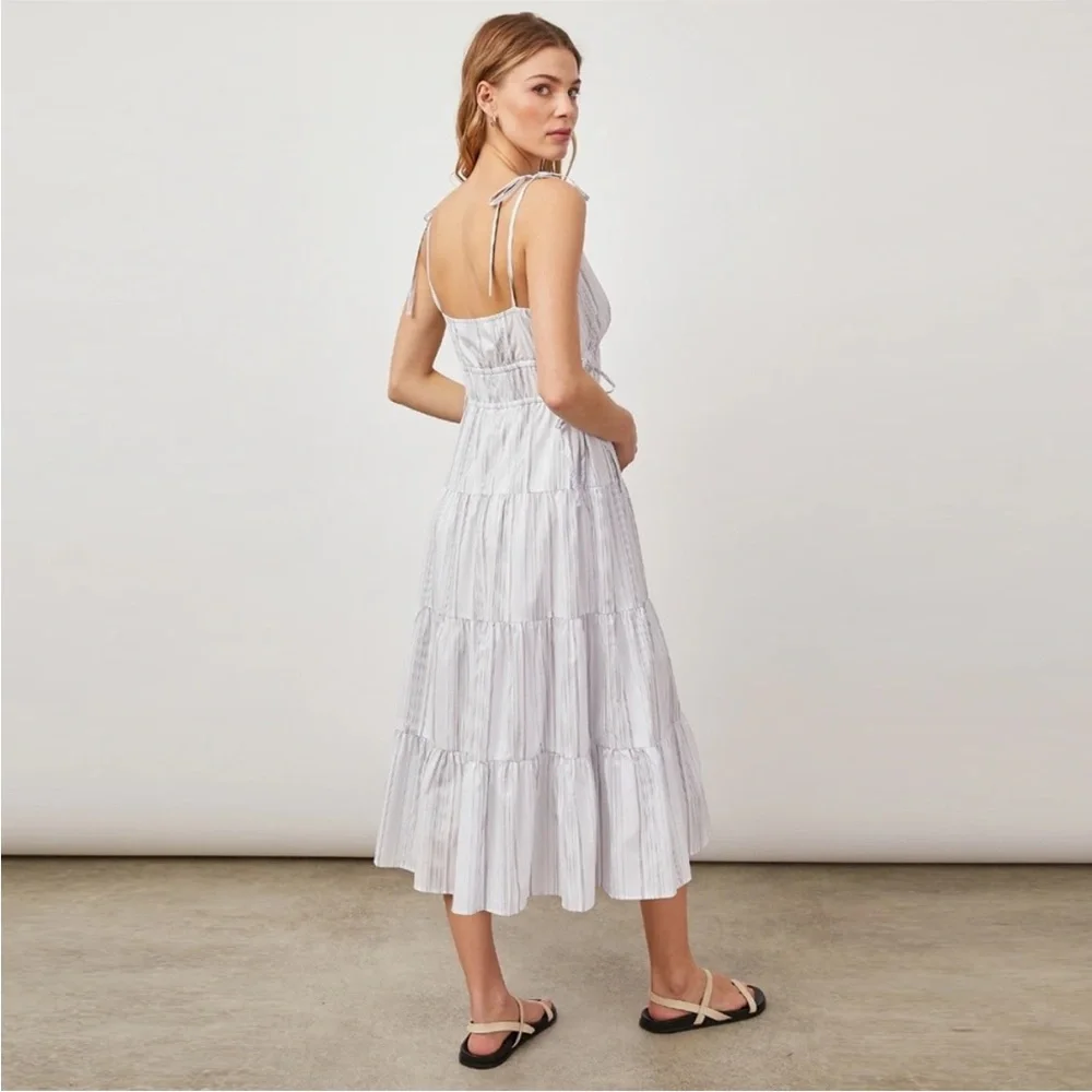 Rails Julia Dress In West Seaport Stripe